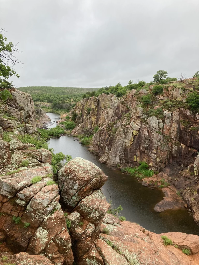 Cache Creek Falls, aka 40 Foot Hole, Wichita Mountains