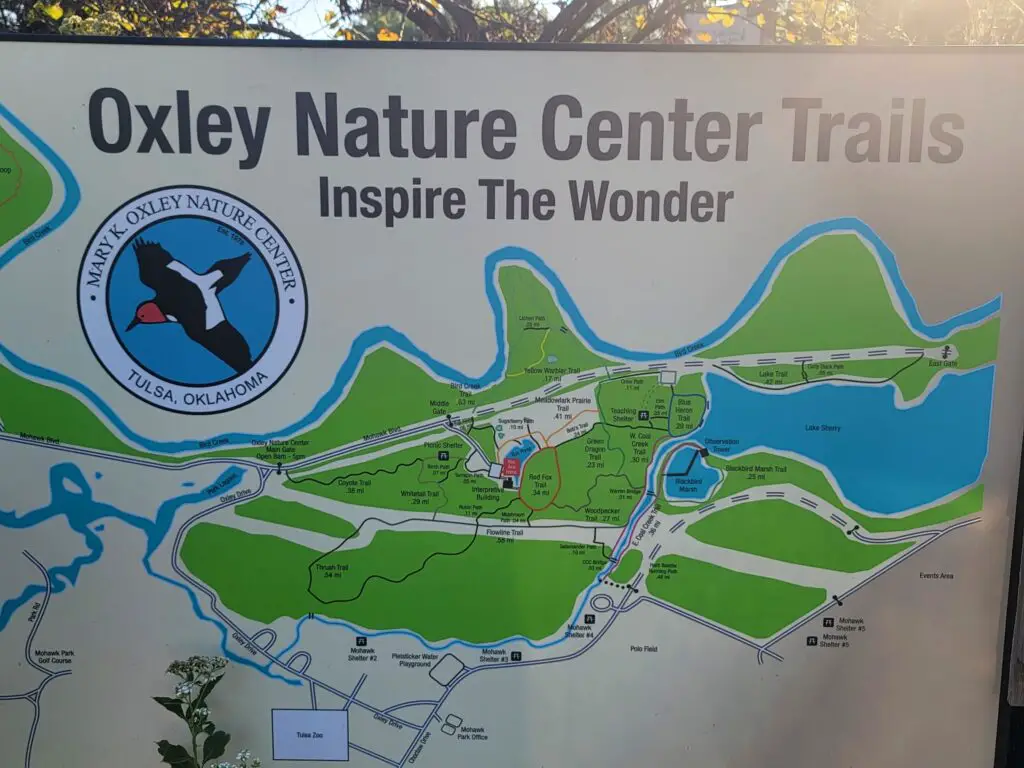 Oxley Nature Center Trails, Mohawk Park, Tulsa OK