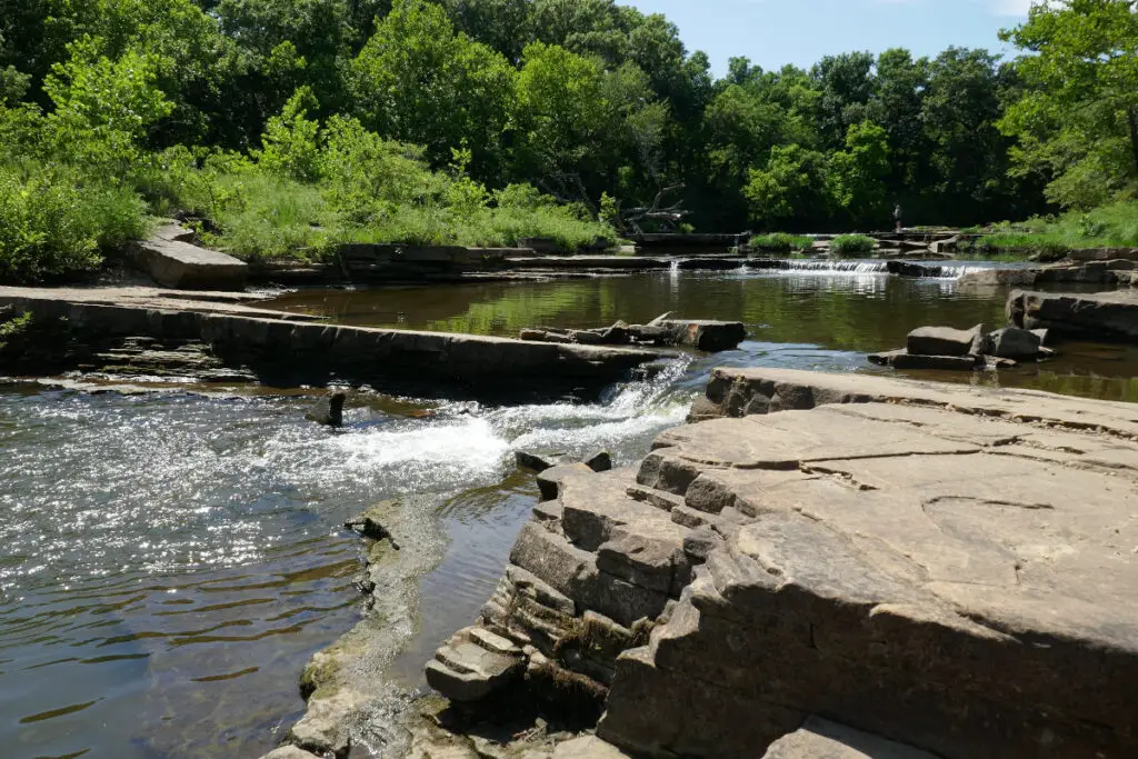 Sand Creek Falls, Osage Hills State Park