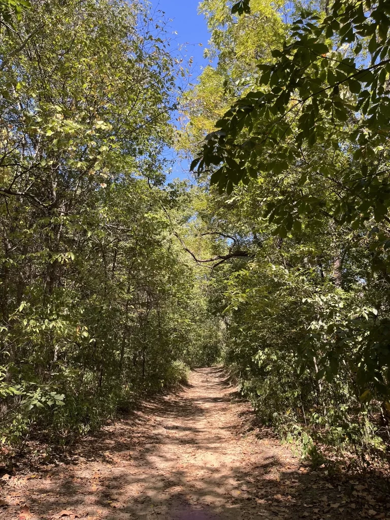 Sand Creek Falls Trail, Osage Hills State Park